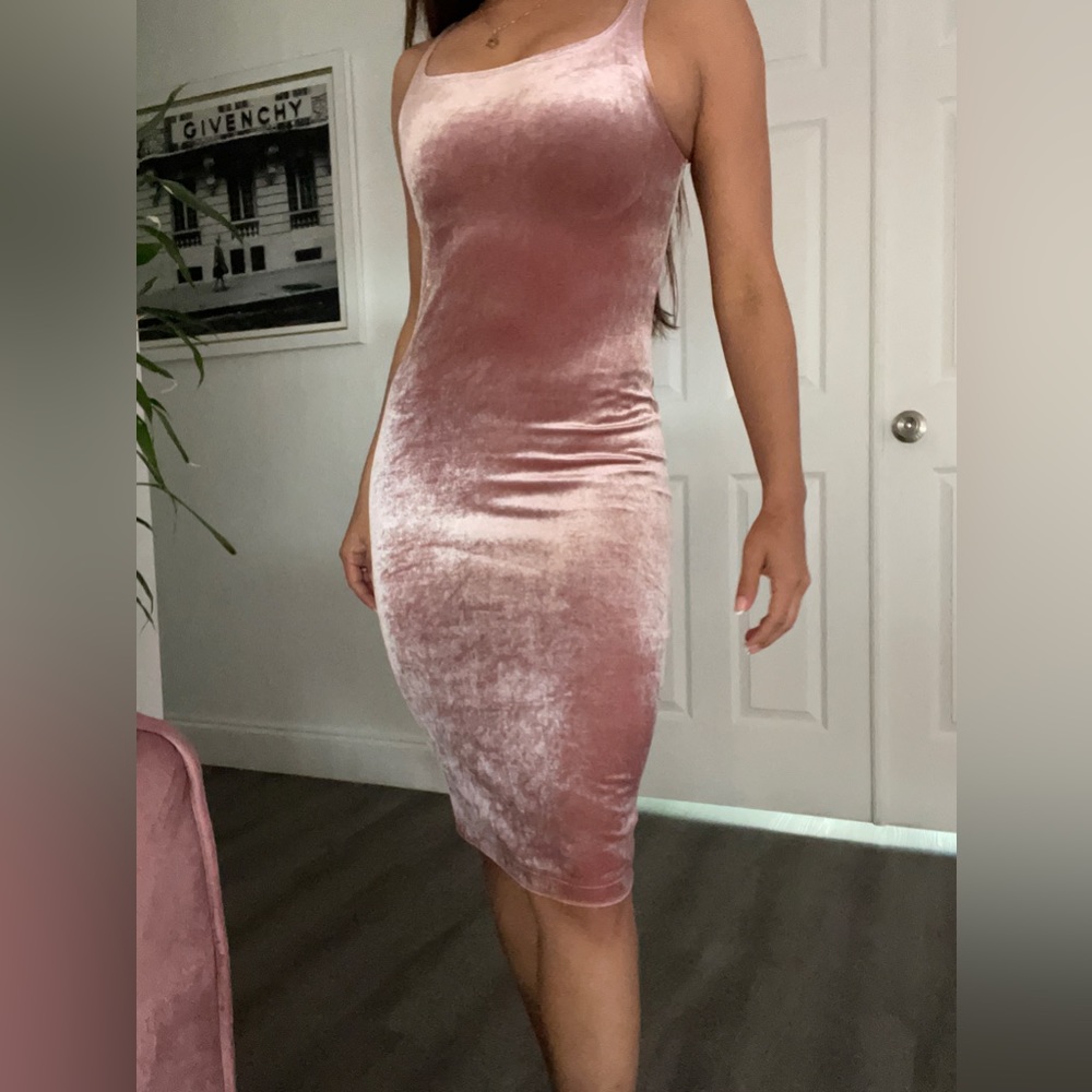 Zara pink dress